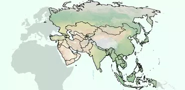 Países da Ásia - Quiz