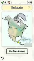 North American Countries Quiz 海報