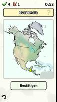 Länder Nordamerikas - Quiz Plakat