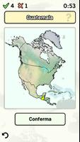 Poster Stati del Nord America - Quiz