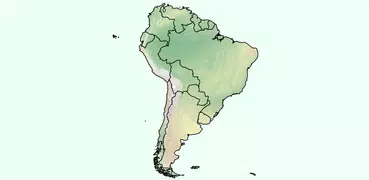 Países da América do Sul -Quiz