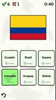 برنامه‌نما South American Countries Quiz عکس از صفحه