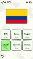 Países de América del Sur Quiz captura de pantalla 1