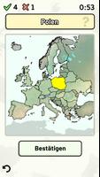 Länder Europas -Quiz Plakat
