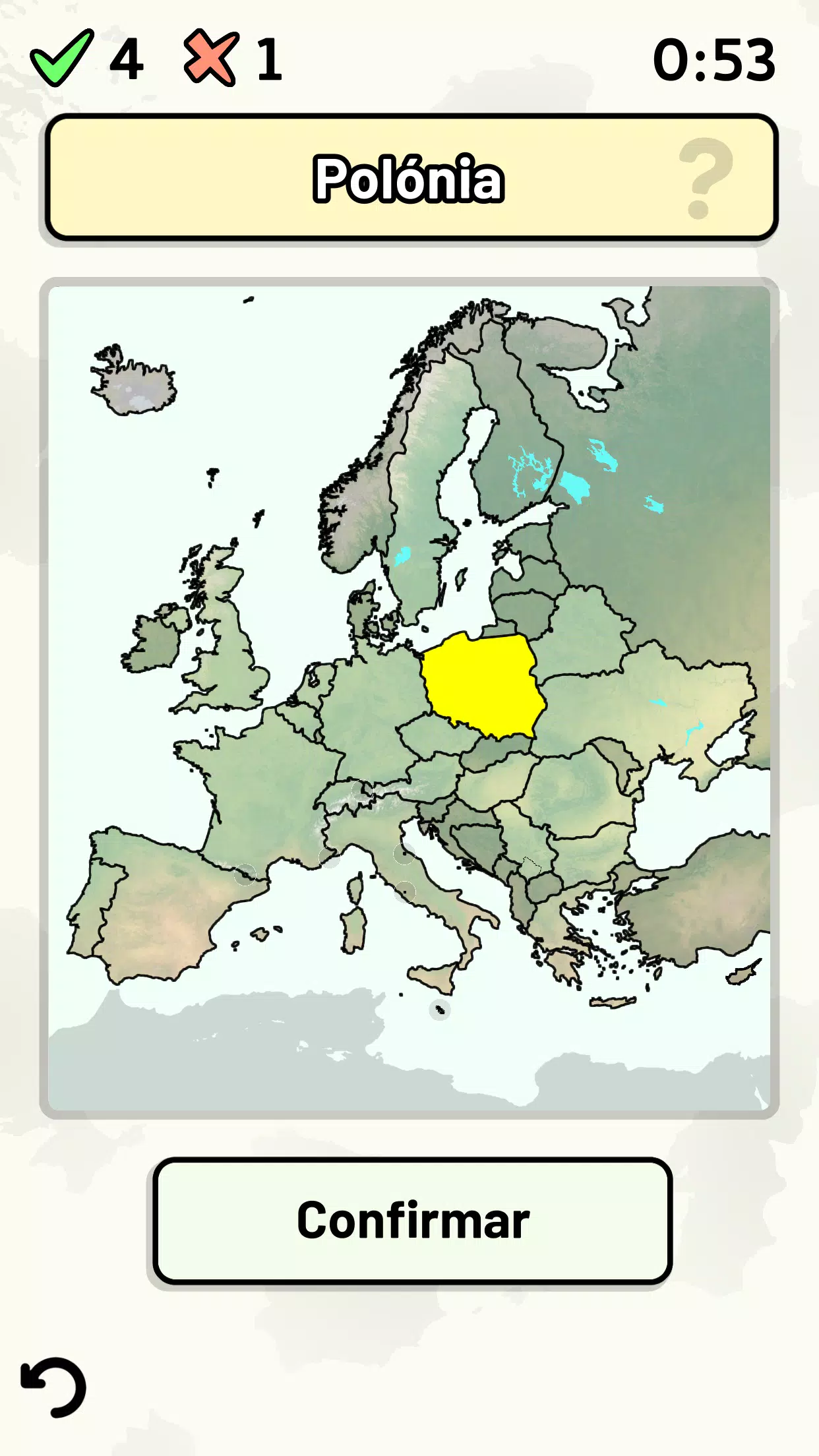 Capitais, Países e Bandeiras - Europa (PT-BR) Quiz