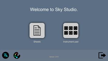 Sky Studio Affiche