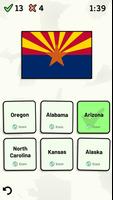 برنامه‌نما US States Quiz عکس از صفحه