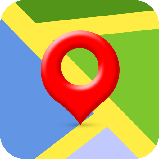 maps with aerial view
