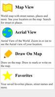 maps with aerial view 截图 1