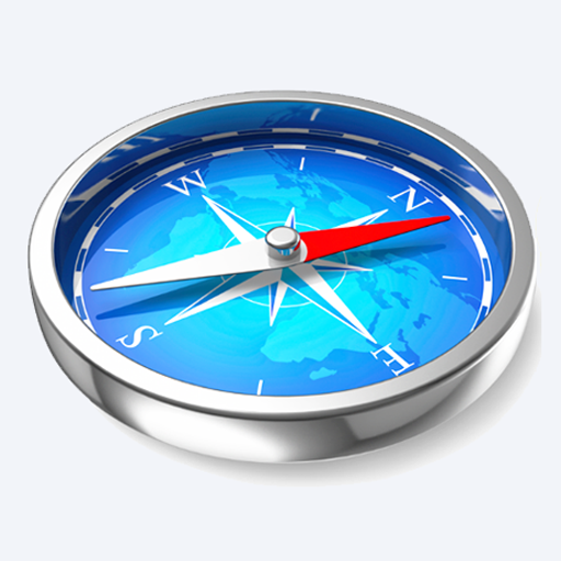GPS Map & Place Search Compass