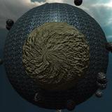 Planet energy icon