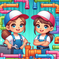 Flow Puzzle Challenge Game