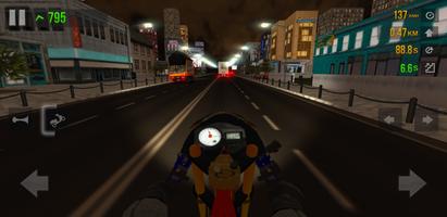 Real Drag racing Traffic rider Ekran Görüntüsü 3
