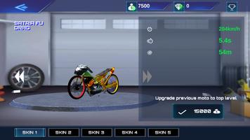 Real Drag Bike Racing captura de pantalla 2