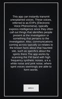 Spirit Box Ghost EVP Pro screenshot 1