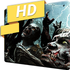 Zombie Dark Horror 3D LWP icône