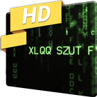 آیکون‌ Matrix Green Letters HD LWP