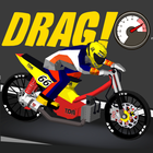 Indonesia Drag Bike Racing 3D icône