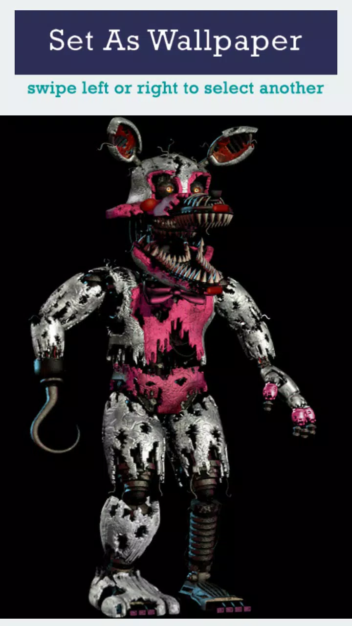 Download Nightmare Foxy (Five Nights At Freddy's) wallpapers for