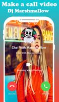 fake call and chat live from Marshmello Prank Ekran Görüntüsü 1