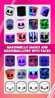 Marshmello Mask Photo Editor Poster