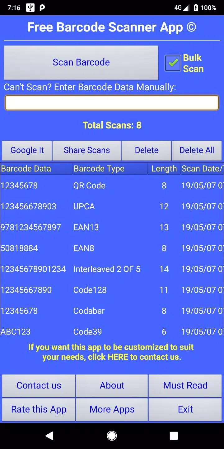 Free Barcode Scanner App for Android - APK Download