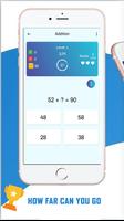Math Quiz App Brain Challenge‏ ảnh chụp màn hình 1