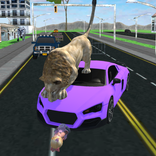 Angry Lion City Attack Sim 3D