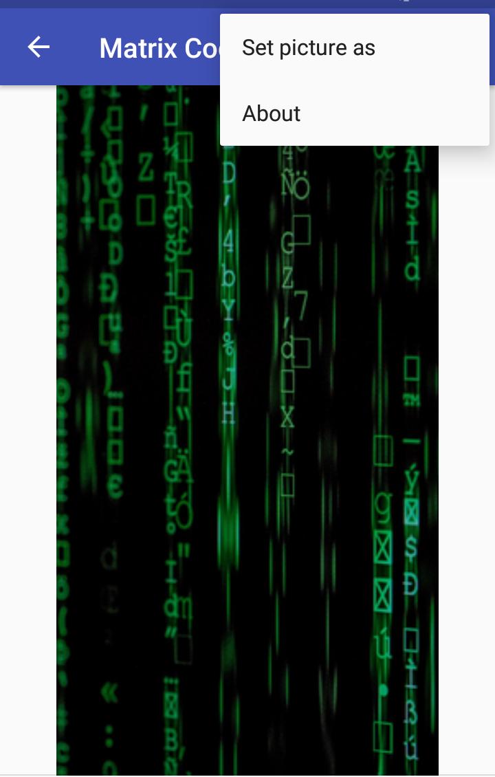 Android 用の マトリックスコードの壁紙 Apk をダウンロード