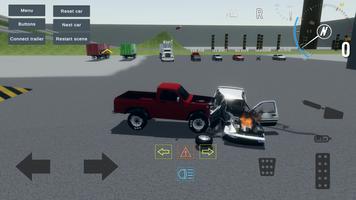 Car Crash Simulator Sandbox 3D Affiche