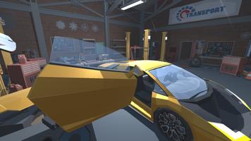 Car Mechanic X Race Simulator Affiche