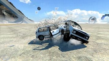 Car Jump Crash Simulator 3D capture d'écran 2