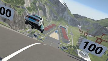 Stunt Car Crashes Simulator 3D Affiche