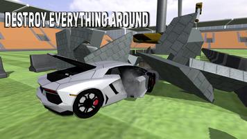 Car Crash X Race Simulator 3D capture d'écran 3