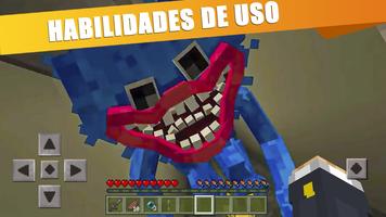 Mod Huggy Wuggy para Minecraft captura de pantalla 1