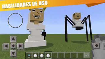 Skibidi Inodoro Mod Minecraft captura de pantalla 1