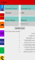 Unit & Dimension Converter captura de pantalla 1