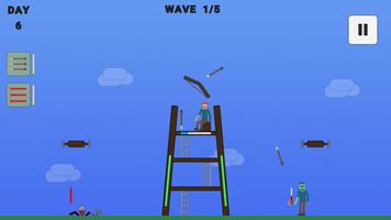Bow Zombie Tower Defense ảnh chụp màn hình 1