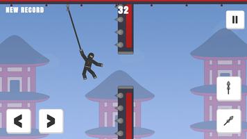 Ninja Rope: Swinging Game ảnh chụp màn hình 2