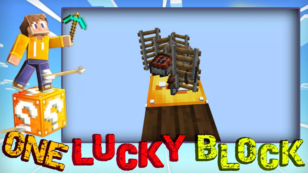 Minecraft lucky block survival 1 :)