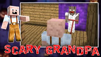Mod grand-père effrayant Affiche