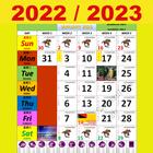Malaysia Calendar Kuda 2022/23 آئیکن