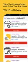 برنامه‌نما mcdonalds coupons عکس از صفحه