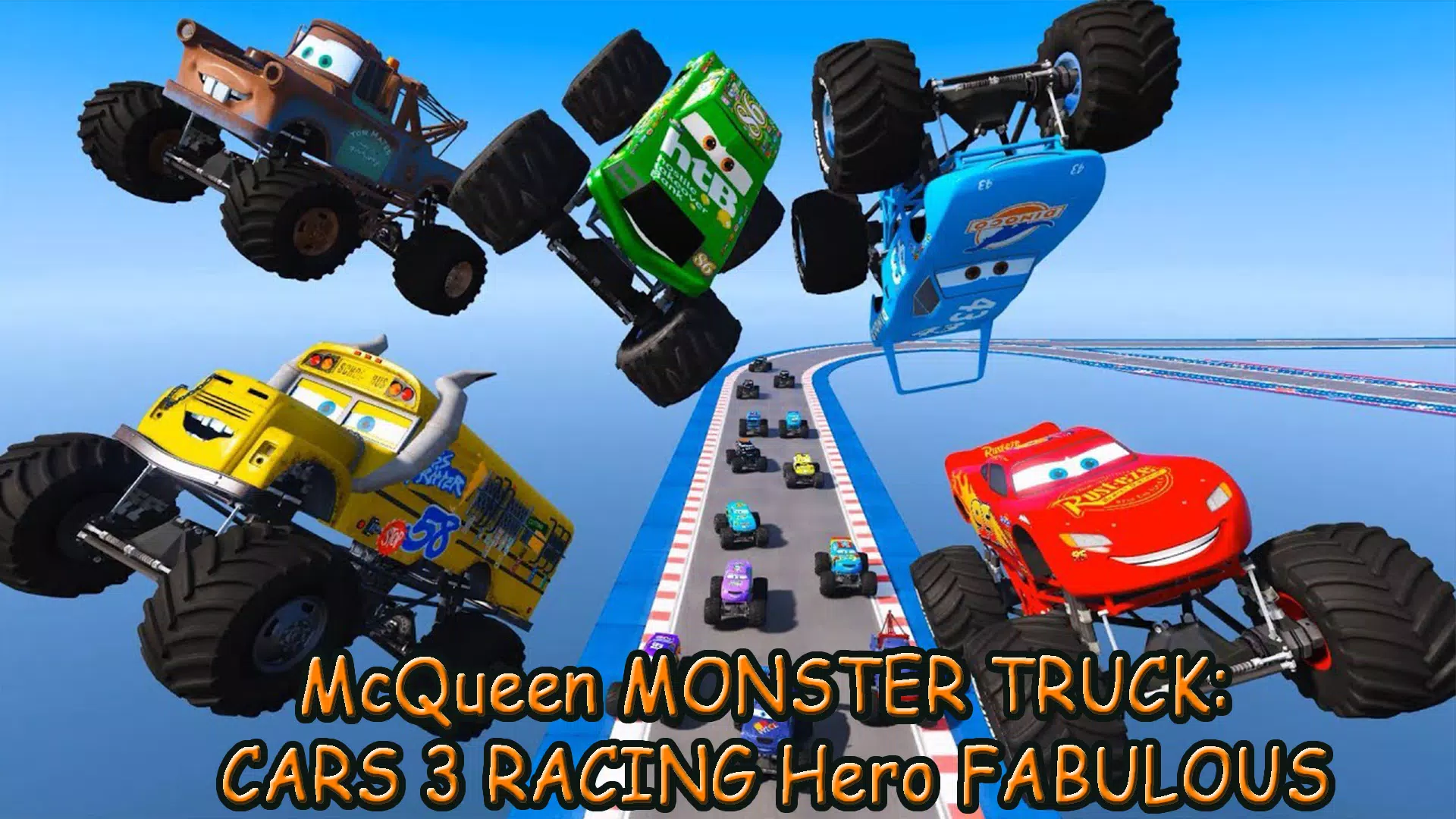 McQueen MONSTER TRUCK: CARS 3 RACING Hero FABULOUS APK for Android Download