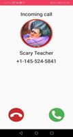 پوستر Scary Evil Teacher Chat & Talk