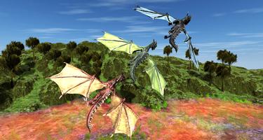 Flying Fire Dragon Simulator screenshot 2