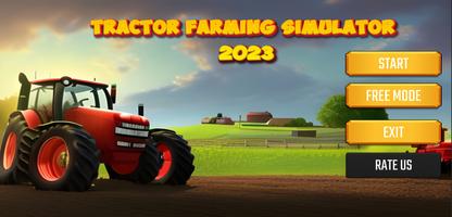 Tractor Farming Simulator 2023 Cartaz
