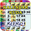 آیکون‌ Kalendar Kuda Malaysia - 2024