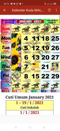 Kalendar Kuda Malaysia - 2021 for Android - APK Download