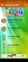Poster Kalendar Kuda Malaysia - 2024